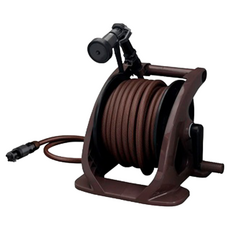 takagi 室外灑水組 Tough Brawn 34 x 32 x 29cm 長度20m 水管內徑12mm 外徑16.5mm, 咖啡色, 1組