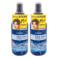 GATSBy 海鹽消光噴霧 浮力蓬鬆, 145ml, 2罐