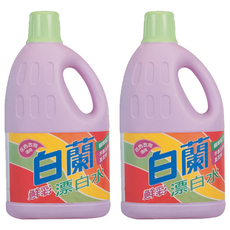 白蘭 鮮彩漂白水 家庭號, 2L, 2瓶