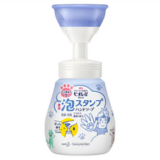 Biore 蜜妮 抗菌動物造型泡沫慕斯洗手液, 250ml, 1瓶
