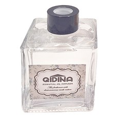 QiMart 花香盛開 珪藻土室內香氛擴香瓶, 黑莓魅惑, 1瓶, 200ml