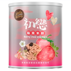 長青穀典 初戀莓果米餅, 100g, 1罐