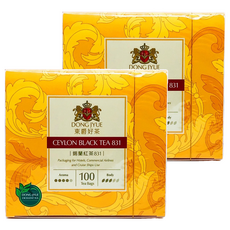 DONG JYUE 東爵好茶 優品免濾茶包 商用 錫蘭紅茶 831 (2公克*100包), 2g, 2盒
