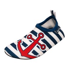 Playshoes 抗UV水陸兩用沙灘懶人童鞋 海軍風, 24/25