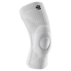 BAUERFEIND 保爾範 70000174 l nba 專業運動護膝 白, 1入, 白色