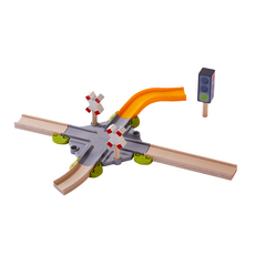 HABA 酷樂比滾球配件 十字交叉組 Set, 兒童軌道益智遊戲, 無限擴充建構, 培養邏輯訓練, 1盒