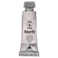 MAIMERI 美利藍系列 管狀水彩 013中國白, 12ml, 1條