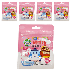 FAIR BABY 法兒貝 咩咩哞 兒童乳片, 30g, 無添加人工色素、防腐劑, 5包