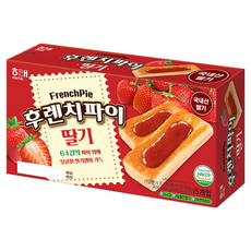 HAITAI 海太 法國派 草莓口味 64層派皮, 192g, 1盒