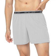 MI MI LEO 台灣製 男款 彈力織帶竹炭內褲