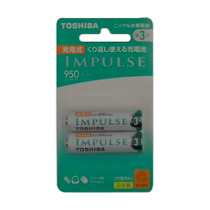 TOSHIBA 東芝 充電池 TNH-3LE2P, 2顆, 1組