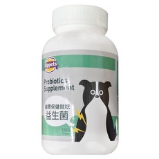 Zippets 吉沛思 犬用益生菌保健顆粒 120g 提升免疫力, 維持腸道健康、幫助消化、維持健康活力, 1罐