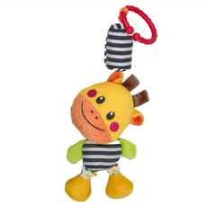 西松屋 Smart Angel 長頸鹿搖鈴, 多色, 長頸鹿搖鈴 多色, 1個