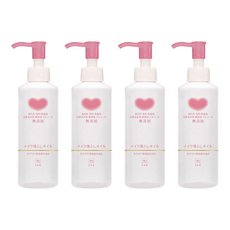 COW STYLE 牛乳石鹼 無添加卸妝油, 150ml, 4瓶