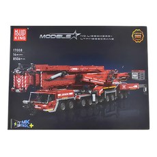 MOULD KING 宇星模王 積木 利勃海爾 LTM11200 M17008，8506+片, 紅色, 1個