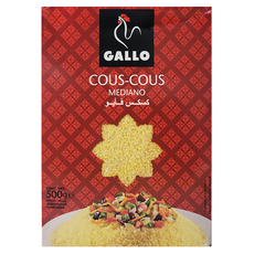 GALLO 公雞牌 西班牙金黃小麥粒 庫斯庫斯, 500g, 1盒