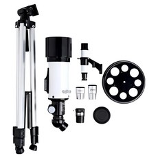 discovery academy 科學探索營 三腳架天文望遠鏡，50倍/100倍鏡頭，兒童天文望遠鏡, 1入, 50X