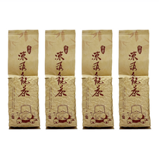 茶曉得 南投鹿谷凍頂焙火烏龍茶葉 - 台灣高山茶, 150g, 1袋, 4包