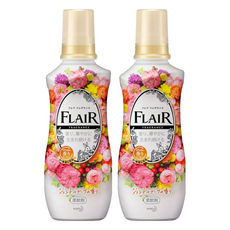 Kao 花王 FLAIR Fragrance 超濃縮衣物柔軟精 溫和果香, 540ml, 2瓶