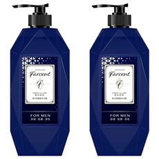 LES PARFUMS DE Farcent 香水 胺基酸沐浴露 雪松琥珀, 780g, 2瓶