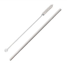 TEMPEST 純鈦吸管 附清潔刷, 1支