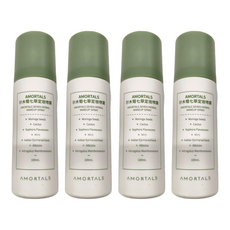 AMORTALS 爾木萄 七草舒缓控油定妝噴霧, 100mL, 4瓶