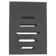 FANCY LIFE 不鏽鋼餐具收納架 筷子筒 Set 2入, 黑色, 1盒