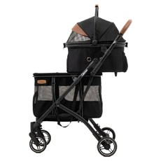 BERND Wanda系列 寵物推車, 1個, 黑曜炭岩黑