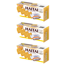 HAITAI 海太 營養餅乾 起司口味 6包x7入, 172g, 3盒