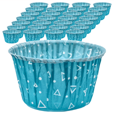 Ideal Wrapping 毅典 瑪芬杯 100入 滿天星 規格MF50*40*70, 滿天星 藍色, 1組