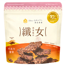 The Chala 蕎拉燕麥 纖女燕麥脆片，巧克力麥芽口味，高纖厚燕麥，酥脆口感, 150g, 1包