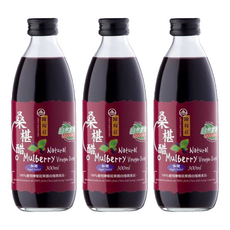 陳稼莊 即飲桑椹醋 300ml, 100%使用陳稼莊果園自種桑椹, 大陶甕長時間靜置發酵釀造, 無添加其他醋類, 3瓶