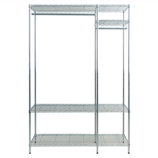 dayneeds 日需百備 六管套四層大衣櫥 贈拉簾式防塵布套 4層