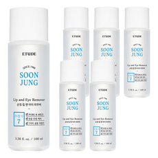 ETUDE 純晶眼唇卸妝液, 100ml, 6瓶