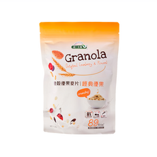 統一生機 脆穀優果麥片經典優果, 240g, 1包