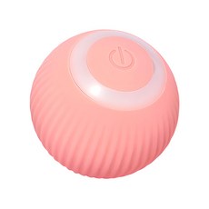 自動引力滾動逗貓玩具球 智能款 1個 粉色 智能避障 趣味互動, ZF4594