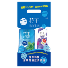 Kao 花王 植萃弱酸涼感控油型洗潤組, 1組