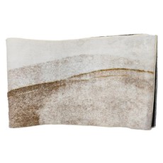 西格傢飾 日式侘寂風仿羊羔絨床邊毯, 60 x 160cm, 滄山映水