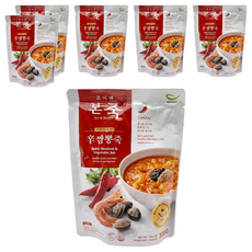 Bonjuk 本粥 炒碼海鮮粥 豐富海鮮 韓式辣味, 300g, 6包