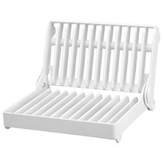 可折疊碗碟立式盤瀝水收納架, 可拆洗, 適用於直徑12-25cm的盤子, KM1199, 1個