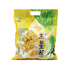 食材工坊 三星蔥菜脯風味酥, 340g, 1袋