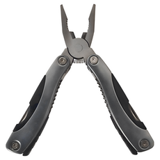 多功能折疊不鏽鋼工具刀鉗 折疊 10 x 4.7cm 展開 14.7 x 13.5cm 顏色隨機 2支, 1組