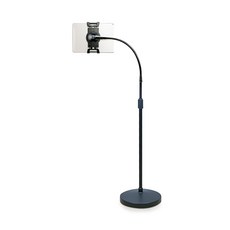 落地式萬用平板 / 手機支架 28.5 x 28.5 x 138~189cm, US-5115WF, 黑色, 1個