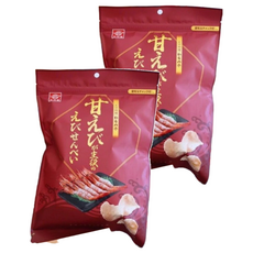 三河屋製菓 甜蝦風味仙貝 80g, 2包