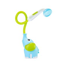 Yookidoo 戲水玩具, 小象蓮蓬頭 藍, 1組