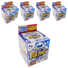 LION 獅王 Ag浴室除菌去污清潔煙霧劑, 無死角清潔可達1~2個月, 銀離子零污染殺菌, 4g, 6盒