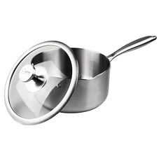 MASIONS 美心 皇家316七層複合鋼IH厚釜鑄造雪平鍋/牛奶鍋 台灣製, 1個, 18cm, 銀色