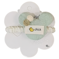 SY 童用 手做造型髮束, 小雞髮帶, 不適用, 米奇綠, 1個