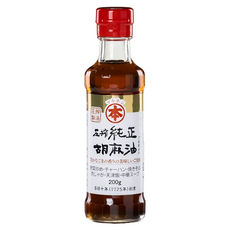Maruhon 竹本 壓榨純正胡麻油, 200g, 1瓶