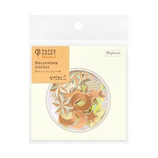 日本 MIDORI PCM裝飾貼紙, 星星, 1包